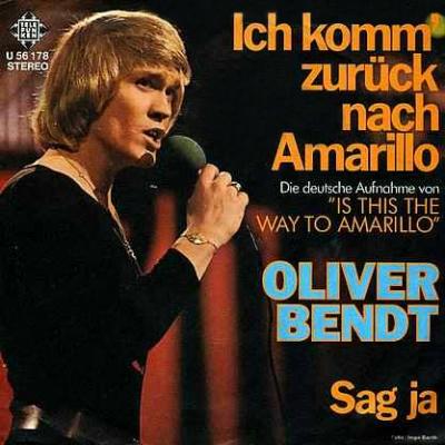 Oliver Bendt - Songs - Ich Komm Zurck Nach Amarillo.jpg