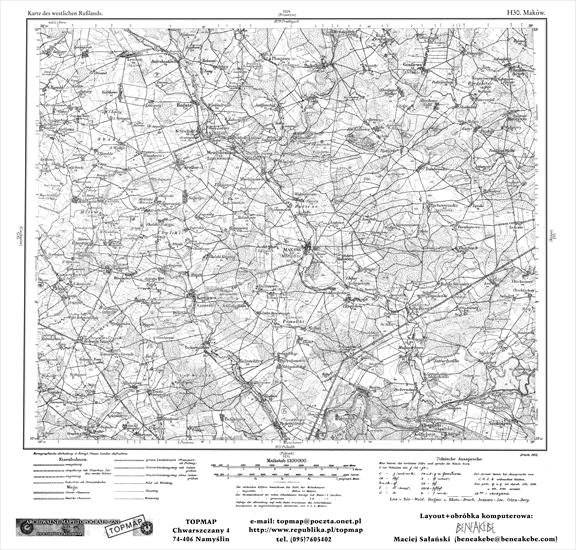 Mapy topograficzne Zaboru Rosyjskiego 1-100 000 z 1915r - H30.tif